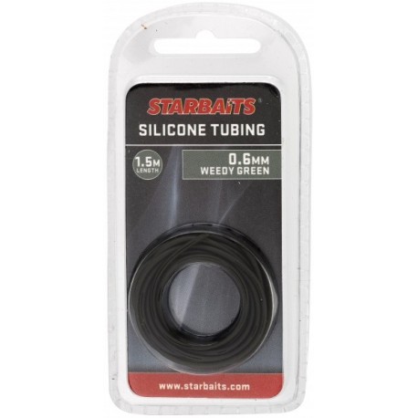 SILICONE TUBING 0,6mm RURKA ZIELONA 1,5m