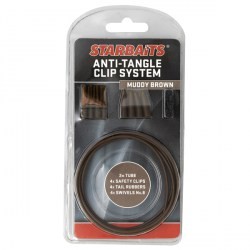 ANTI TANGLE CLIP SYSTEM 4szt BRĄZOWY