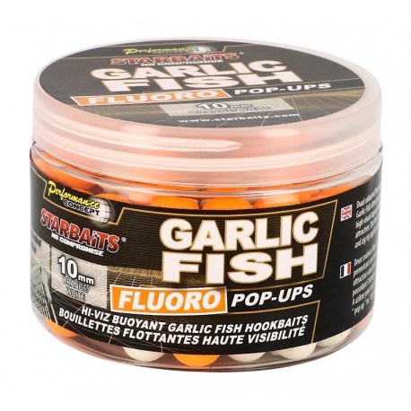 Con Garlic Fish Fluo Pop Up 14mm 80 gr