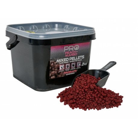 PELLETS MIXED PEACH MANGO 2KG
