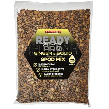 ZAIRAN PRO GINGER SQUID SPOD MIX 3KG