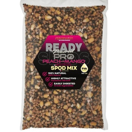ZIARNA PRO PEACH MANGO SPOD MIX 1KG