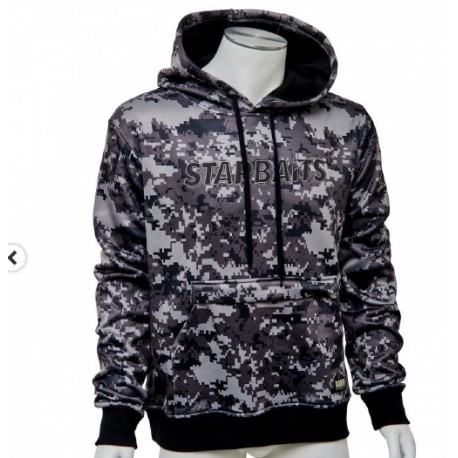 BLUZA Z KAPTUREM BAK GREY DIGI CAM XL